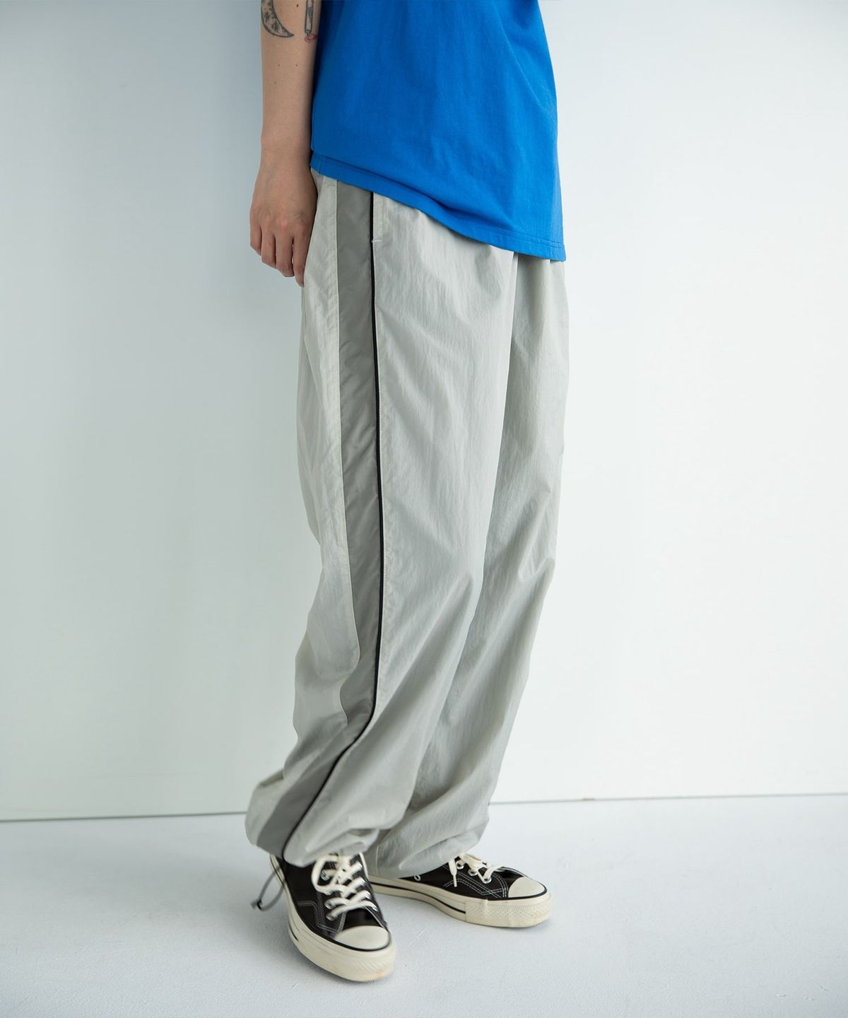 디스이즈네버댓(THISISNEVERTHAT) Originals Warm Up Pant Stone