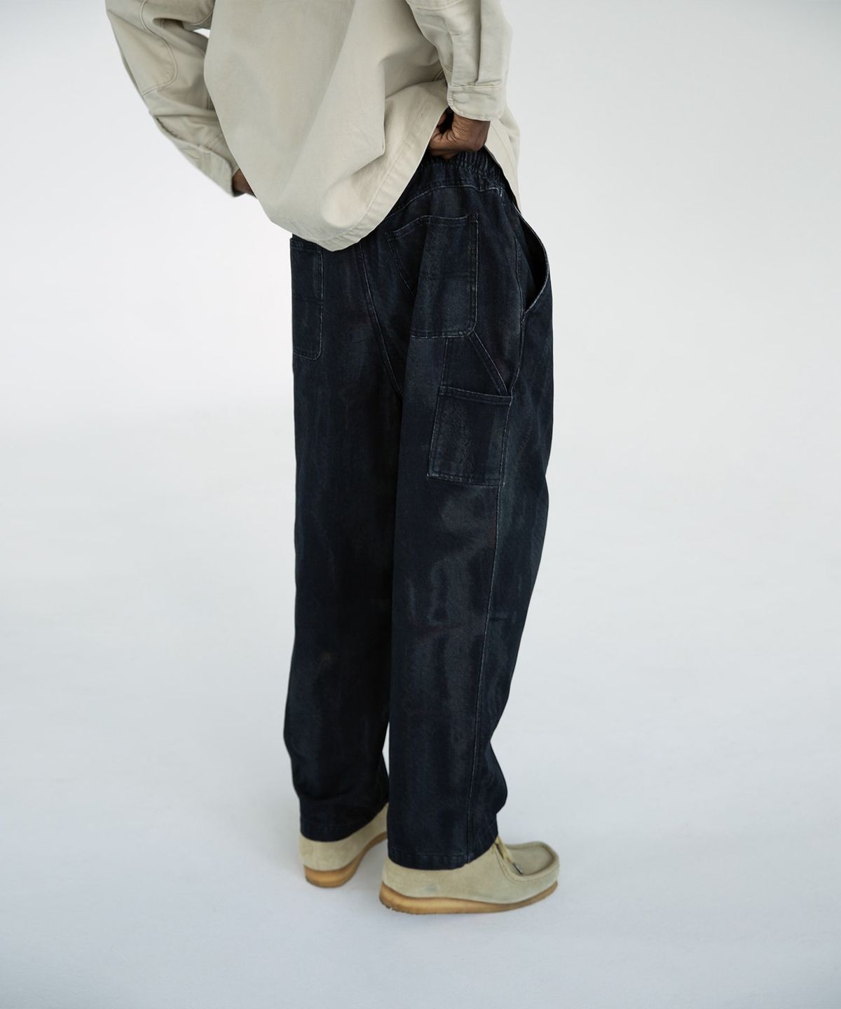 디스이즈네버댓(THISISNEVERTHAT) Blurred Flow Pant Black
