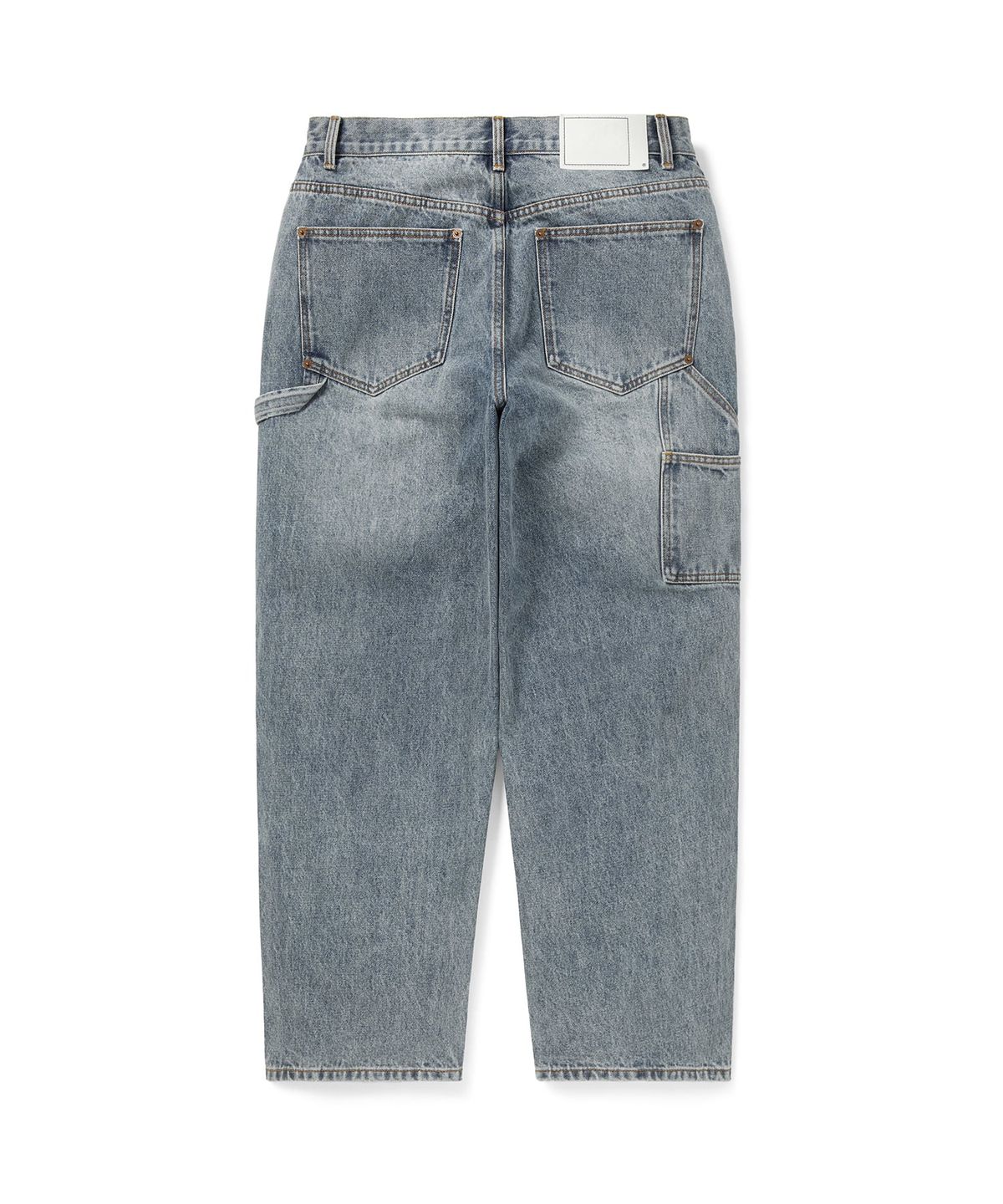 디스이즈네버댓(THISISNEVERTHAT) Denim Double Knee Pant Washed Blue