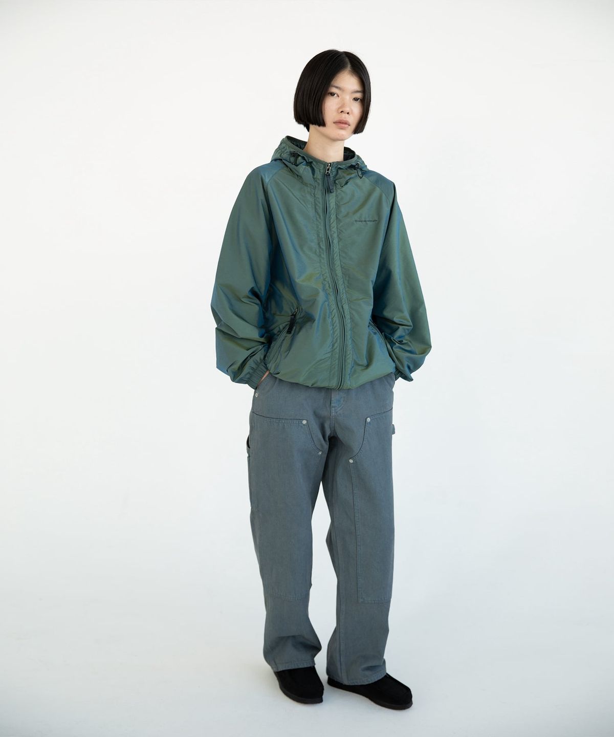 디스이즈네버댓(THISISNEVERTHAT) (FW25) Denim Double Knee Pant Navy