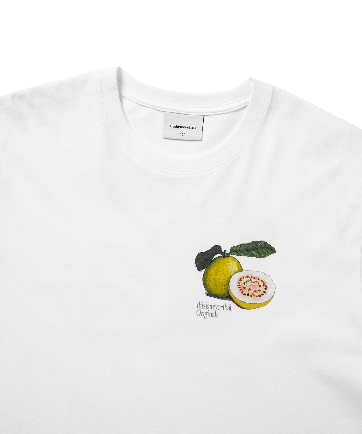 디스이즈네버댓(THISISNEVERTHAT) Guava Tee White