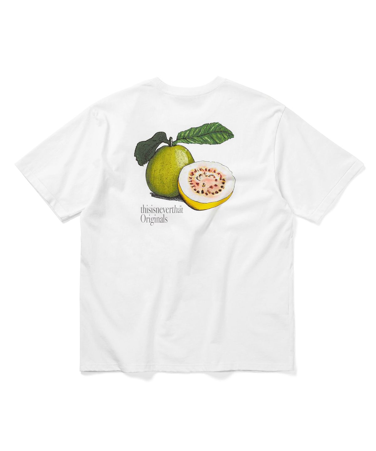 디스이즈네버댓(THISISNEVERTHAT) Guava Tee White