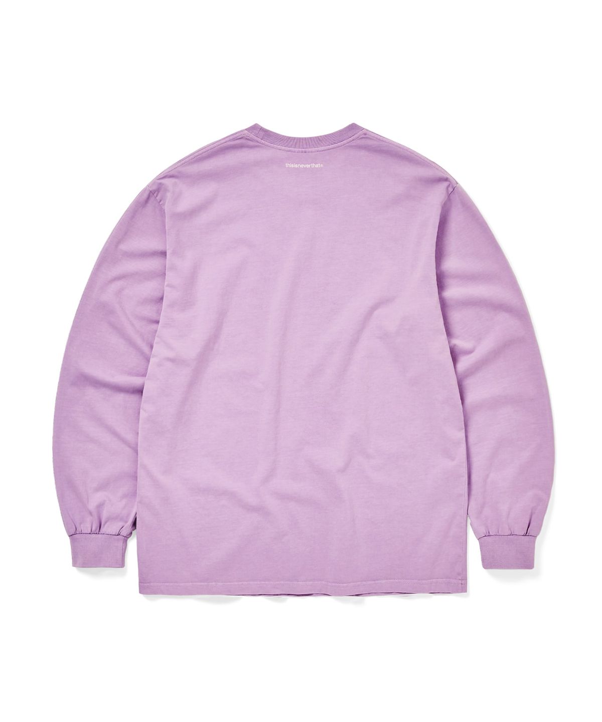 디스이즈네버댓(THISISNEVERTHAT) T-Logo L/S Tee Plum