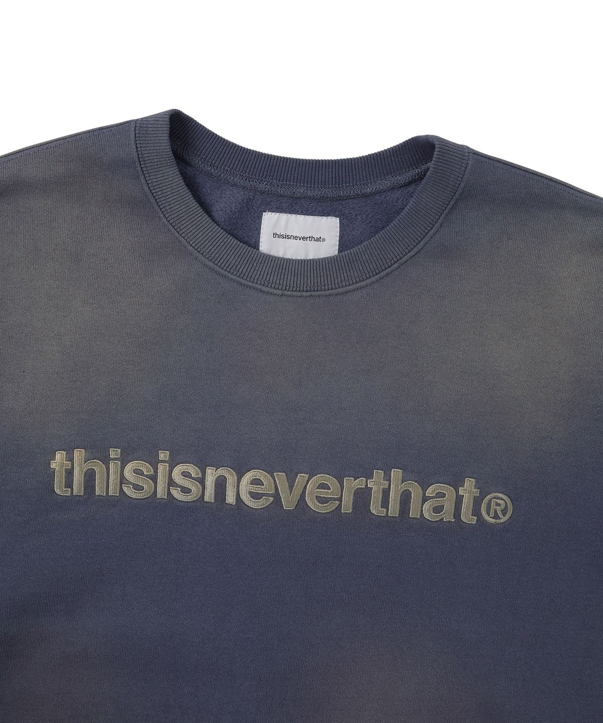 디스이즈네버댓(THISISNEVERTHAT) T-Logo Crewneck Warm Blue