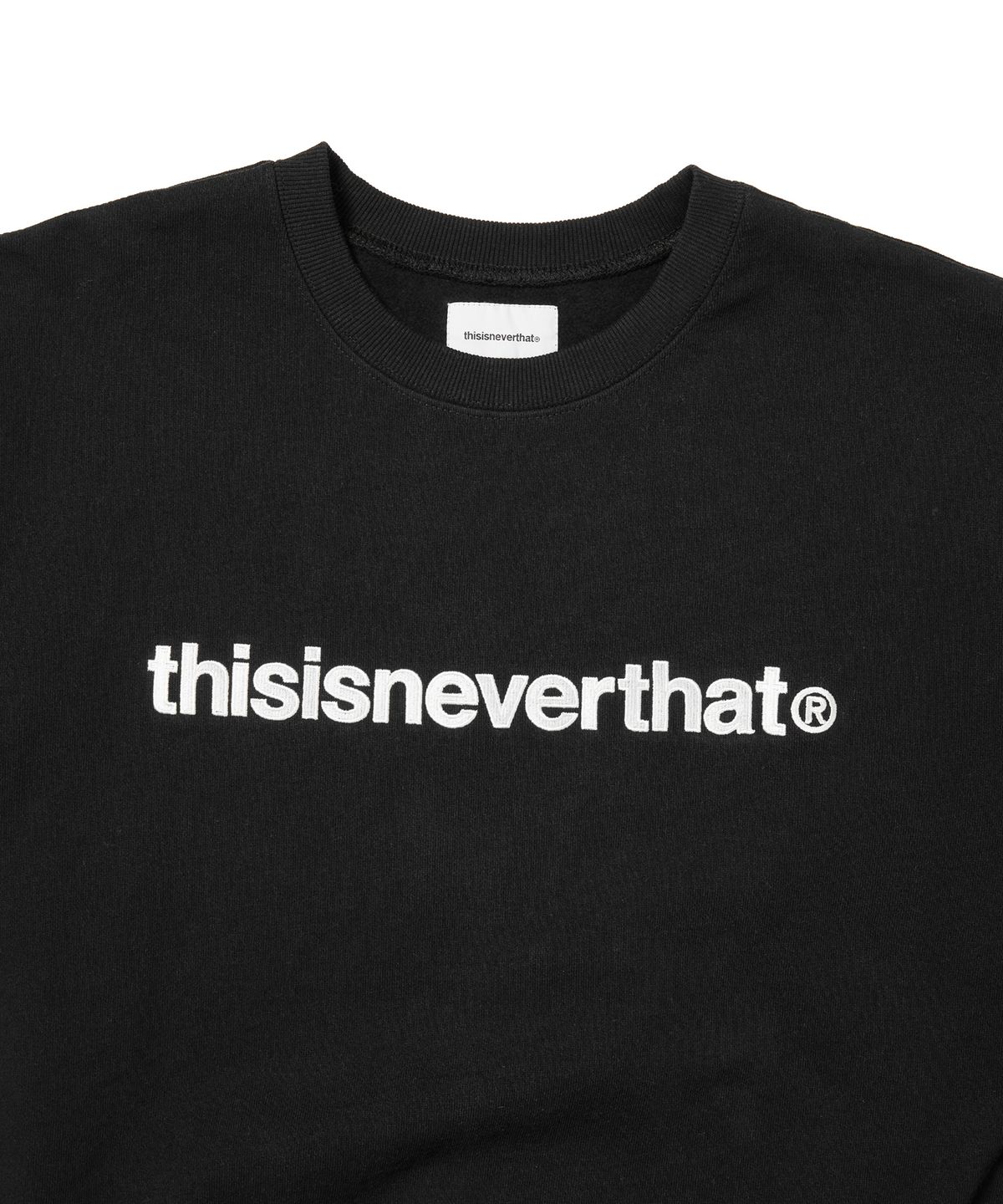 디스이즈네버댓(THISISNEVERTHAT) T-Logo Crewneck Black