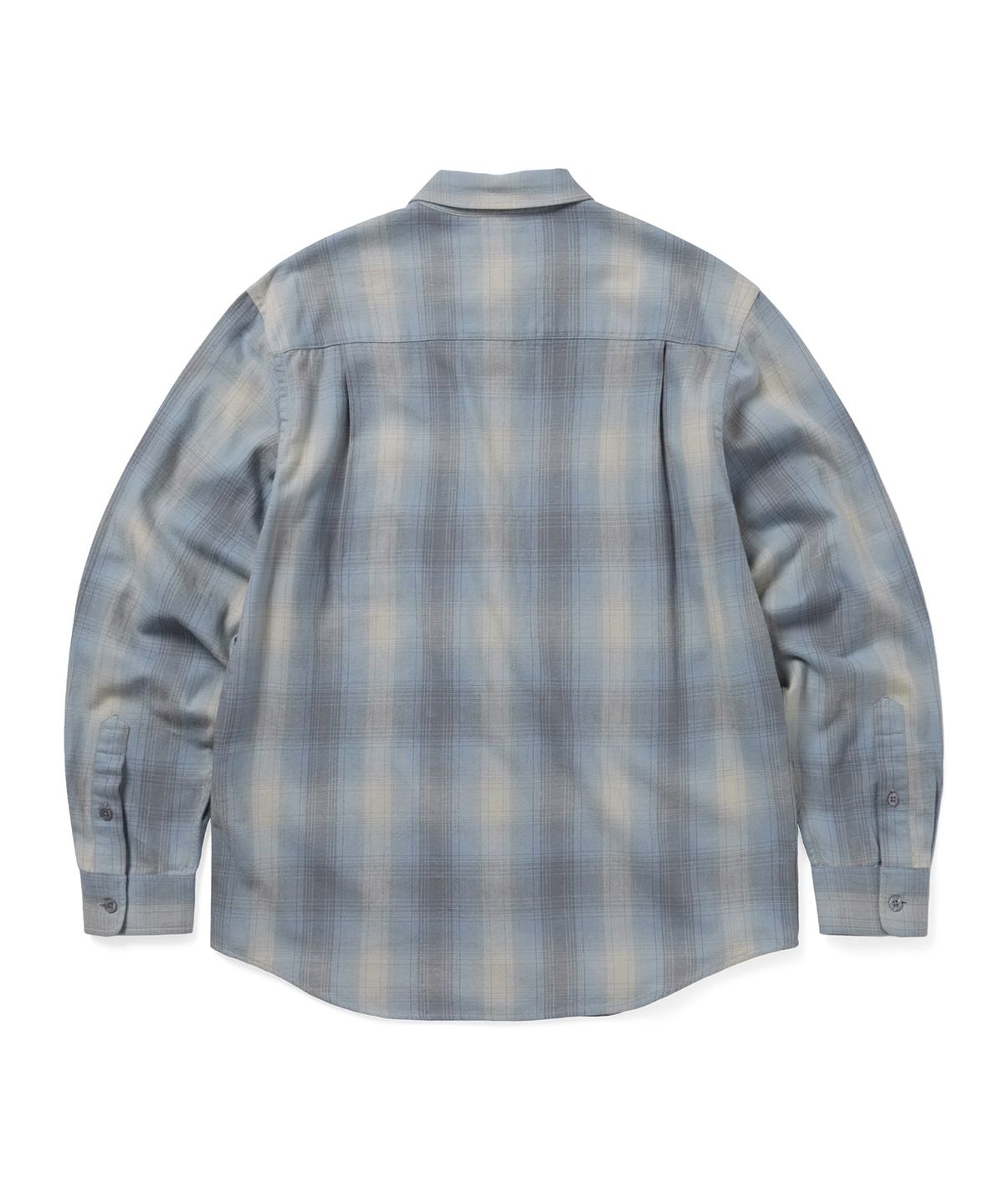 디스이즈네버댓(THISISNEVERTHAT) Nep Shadow Check Shirt Blue
