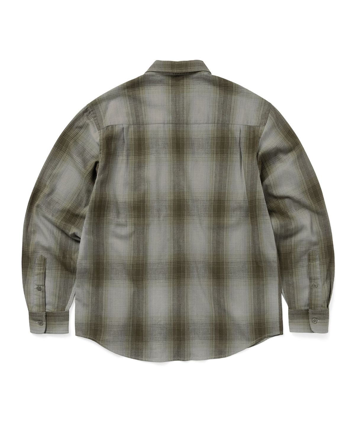 디스이즈네버댓(THISISNEVERTHAT) Nep Shadow Check Shirt Khaki