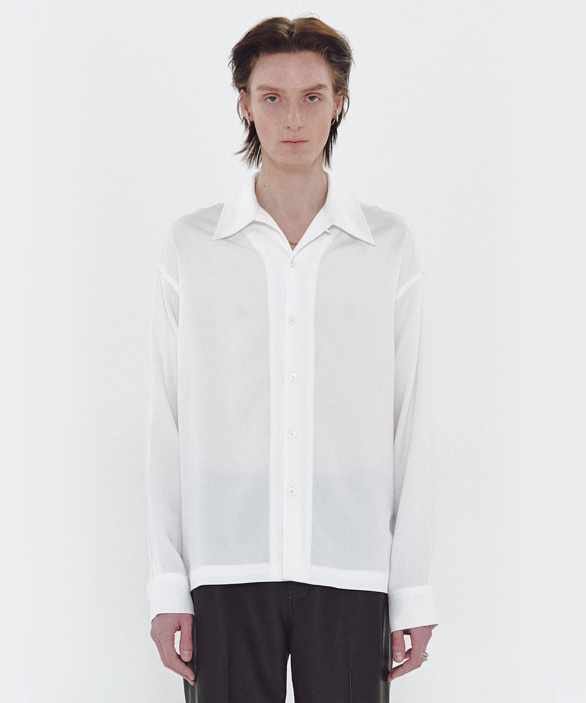 엠엠아이씨(MMIC) YVES SHIRT (WHITE)