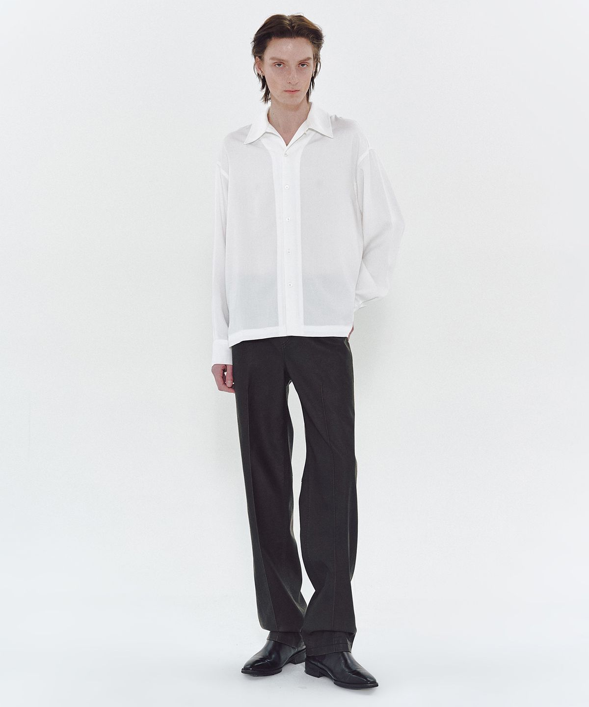 엠엠아이씨(MMIC) YVES SHIRT (WHITE)
