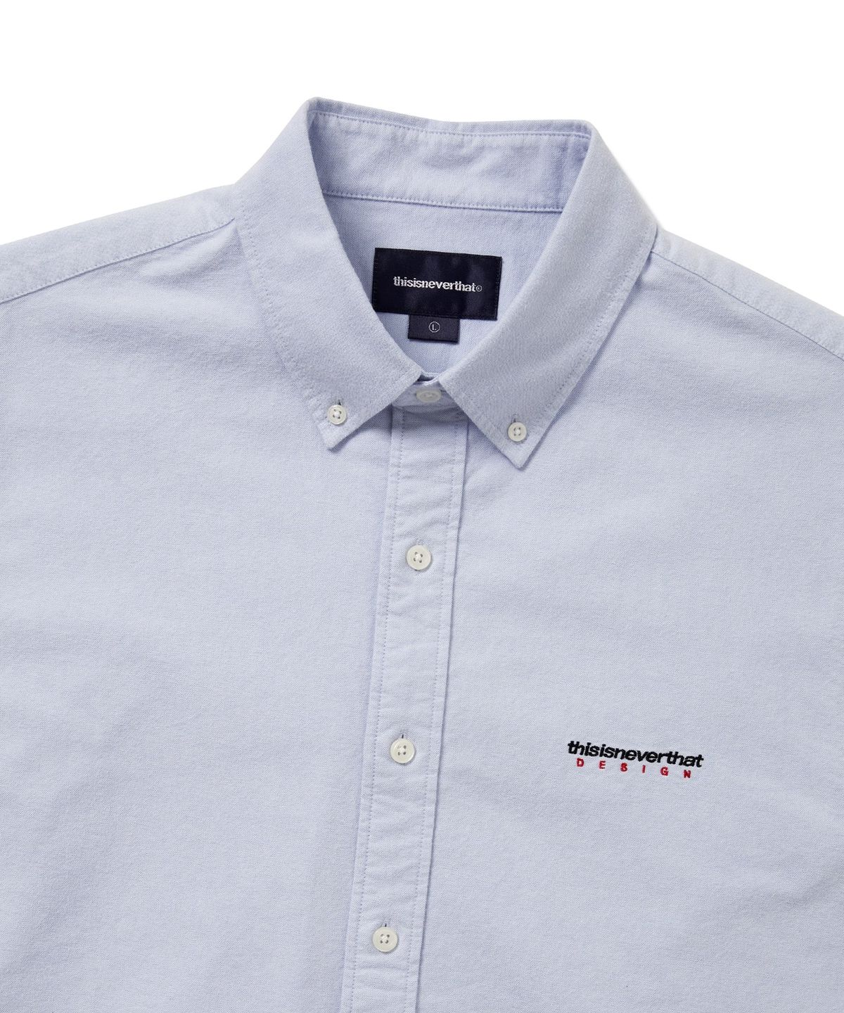 디스이즈네버댓(THISISNEVERTHAT) DSN Oxford Shirt Blue