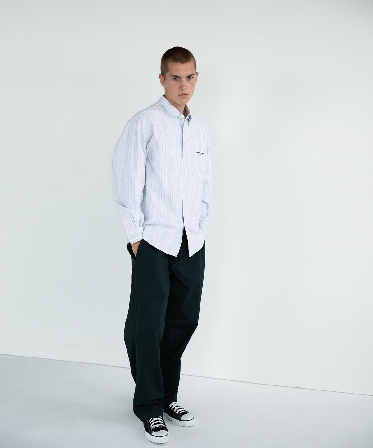 디스이즈네버댓(THISISNEVERTHAT) DSN Oxford Shirt Mint