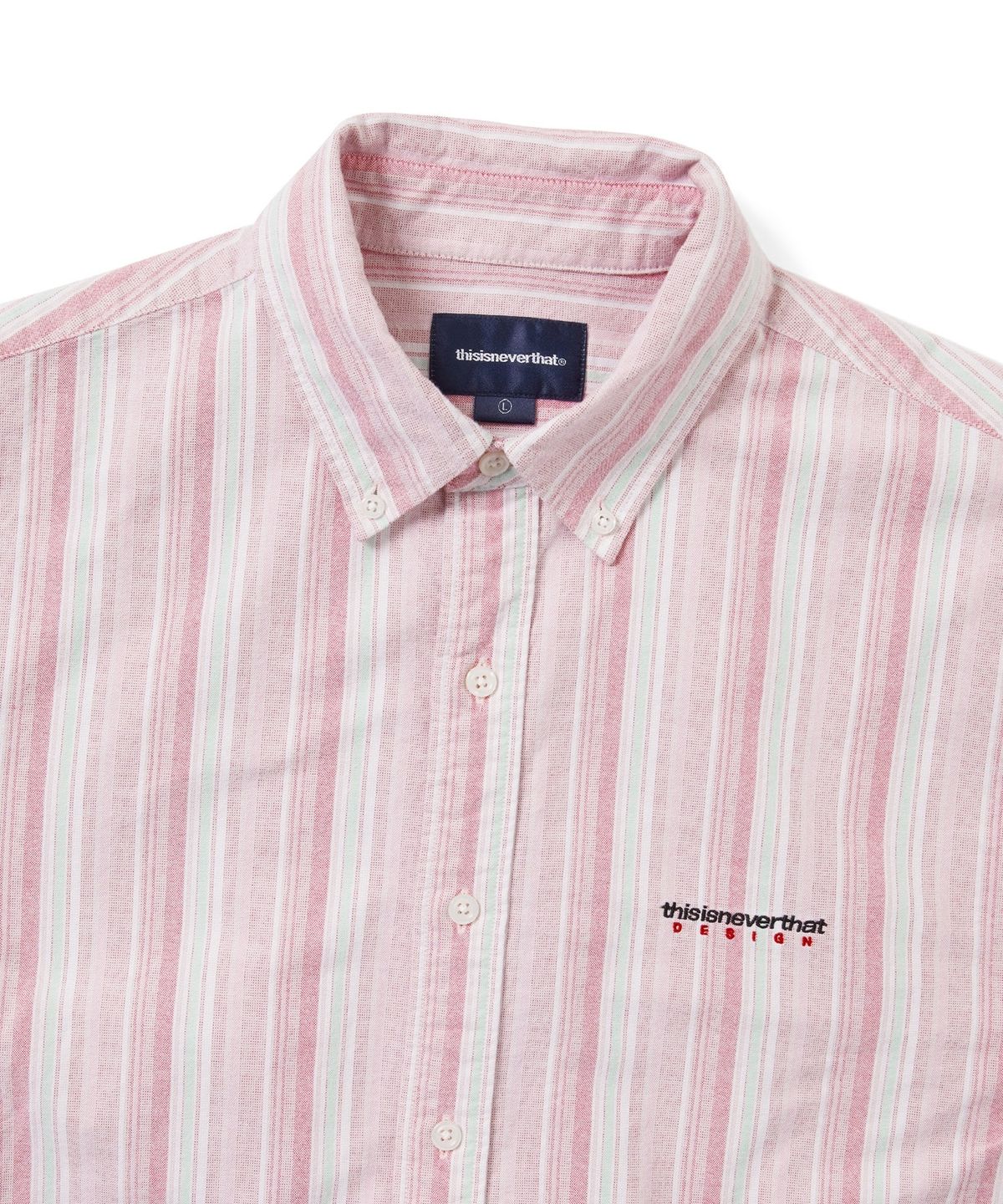 디스이즈네버댓(THISISNEVERTHAT) DSN Oxford Shirt Pink