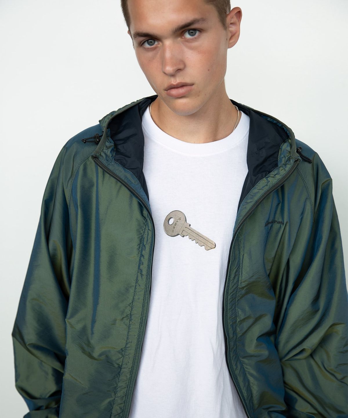 디스이즈네버댓(THISISNEVERTHAT) SP-Logo Windbreaker Olive Drab