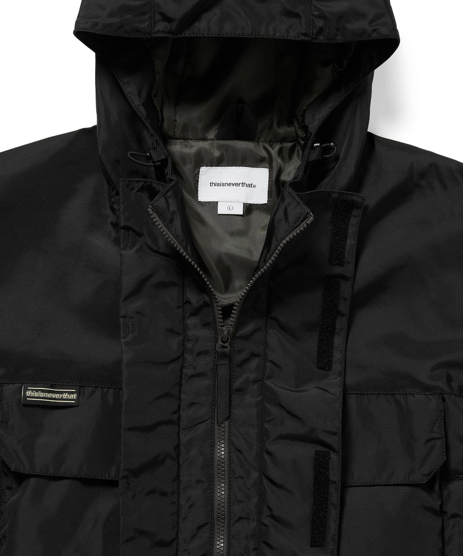 MUSINSA公式 | thisisneverthat SP-Logo Wading Jacket Black