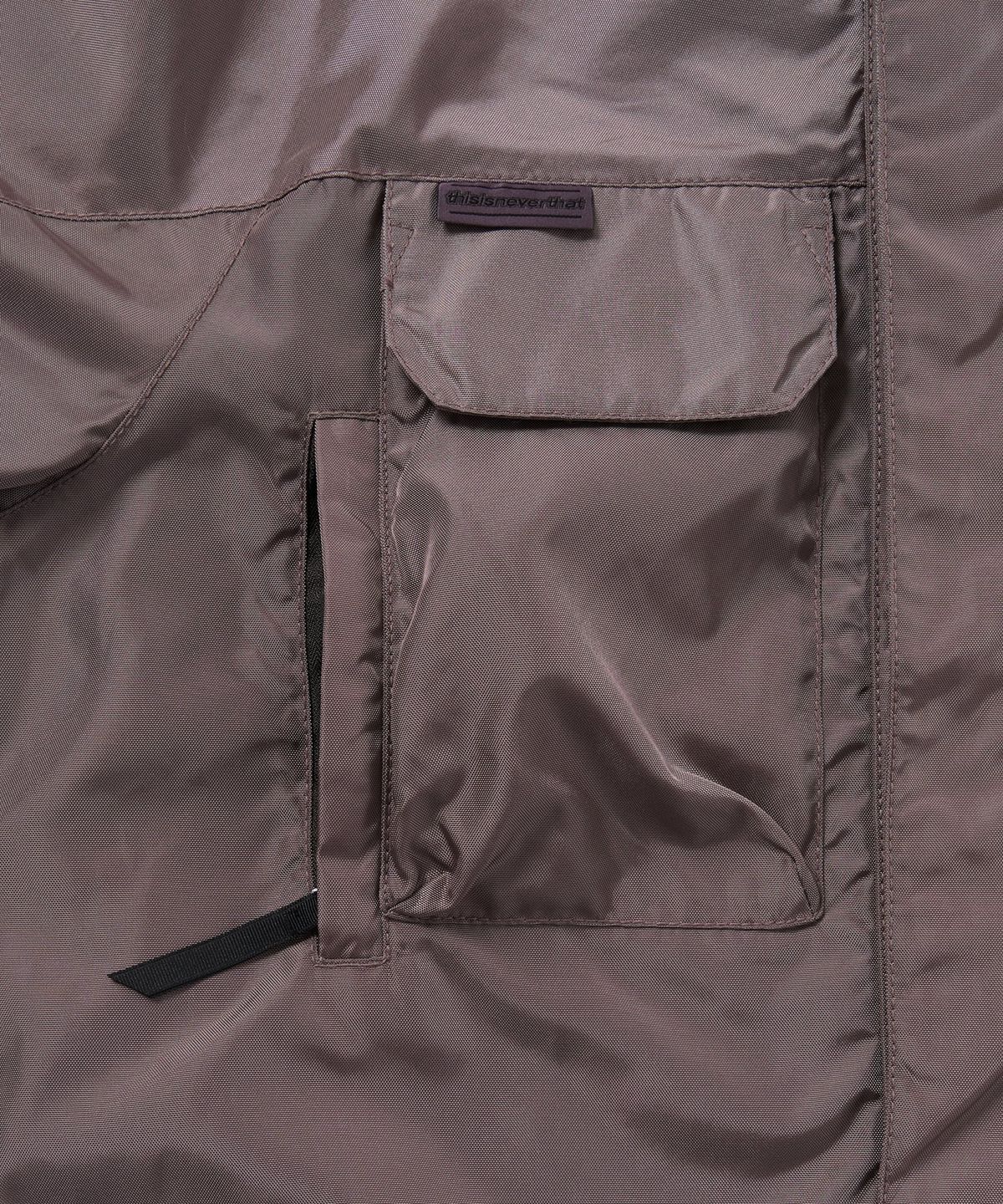 디스이즈네버댓(THISISNEVERTHAT) SP-Logo Wading Jacket Plum