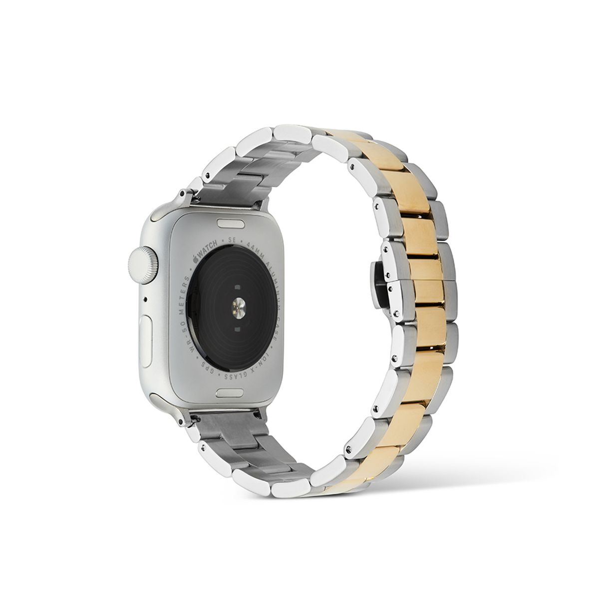 다니엘 웰링턴(DANIEL WELLINGTON) SMARTWATCH ICONIC LINK 애플워치 투톤 메탈 링크스트랩
