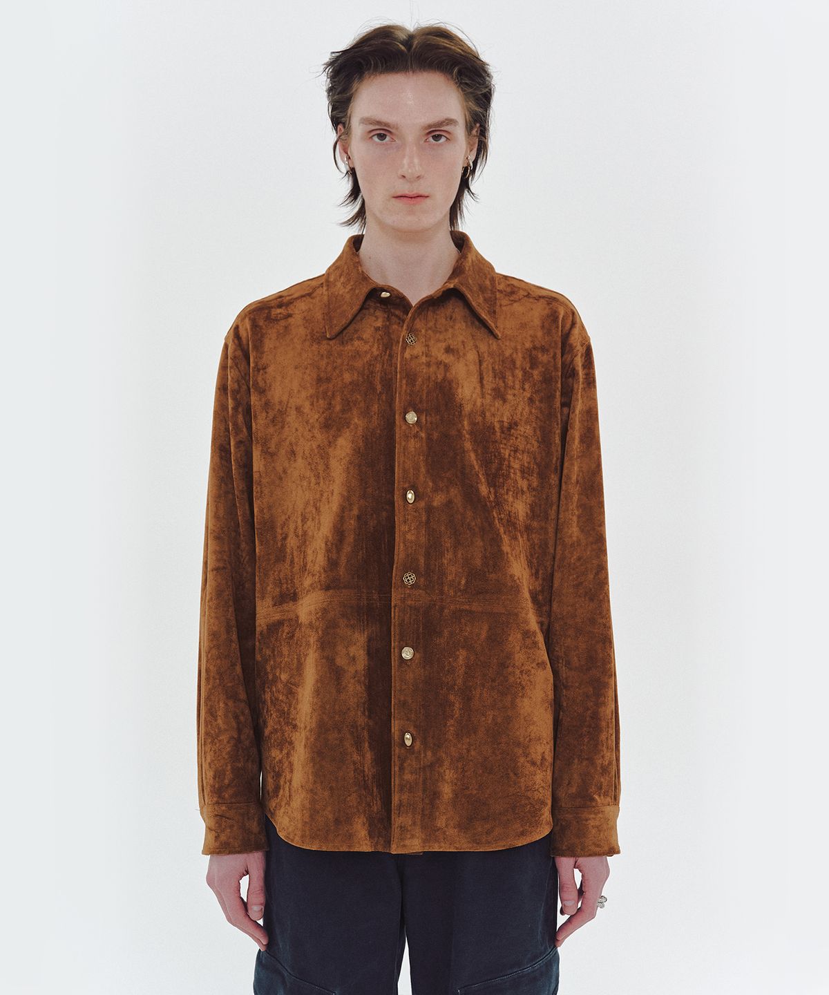 엠엠아이씨(MMIC) MUSEE SHIRT (CAMEL)