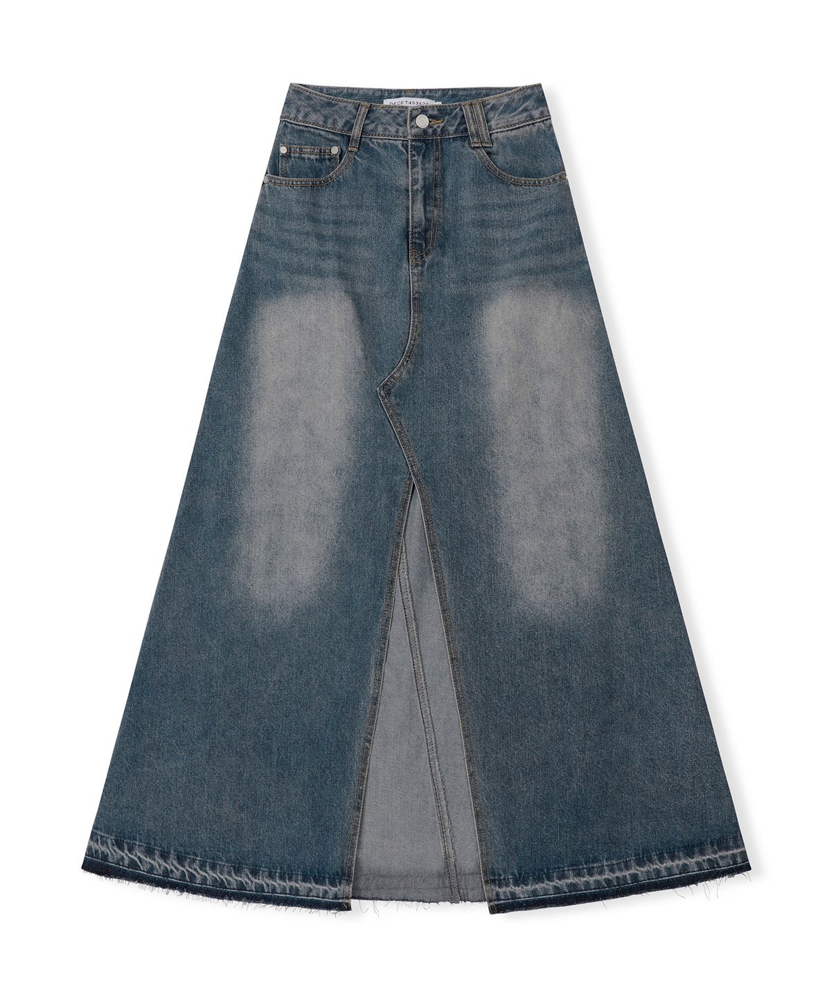 데케트 우먼(DECET WOMEN) Maxi Skirt DCSK006BLUE