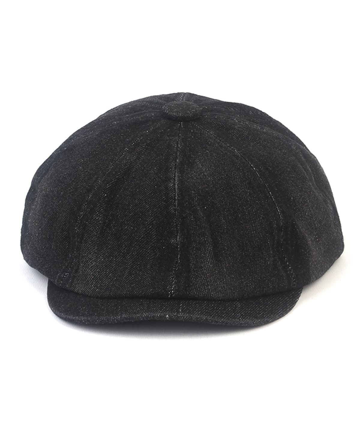 유니버셜 케미스트리(UNIVERSAL CHEMISTRY) Washing Black Denim Banding Huntingcap 헌팅캡