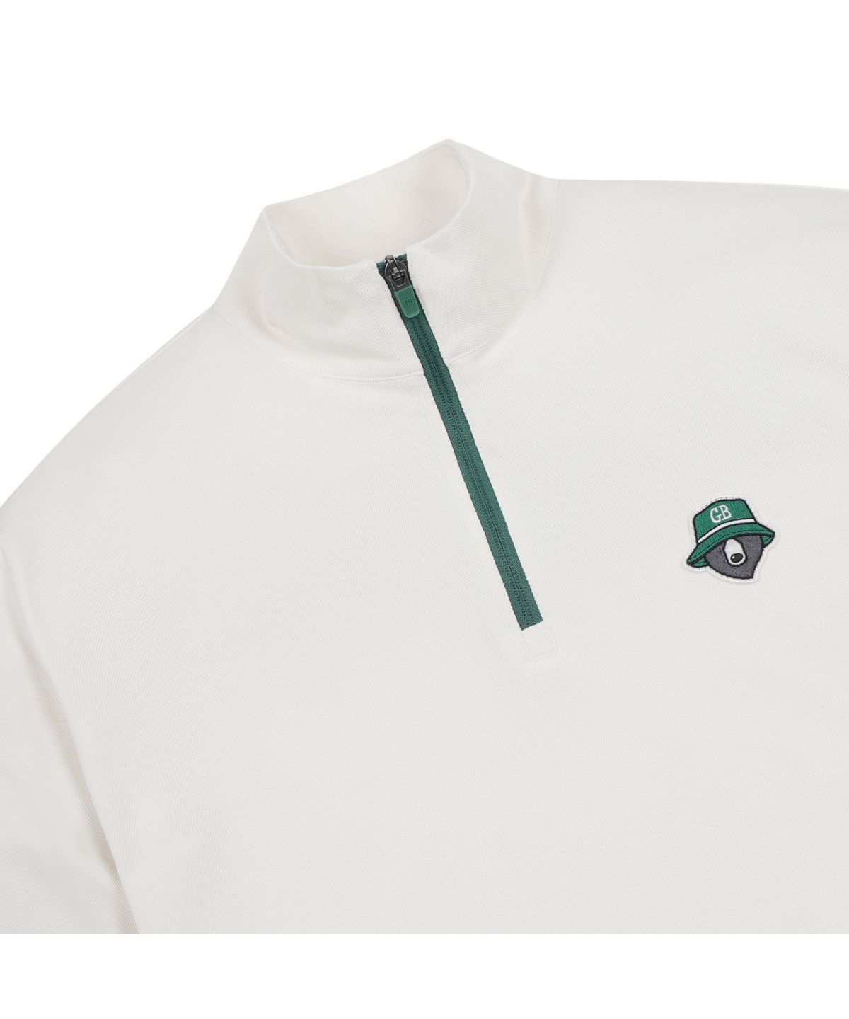 골든베어(GOLDEN BEAR) (U) Lightweight Half Zip-up T-shirt G4TAW25722IVX