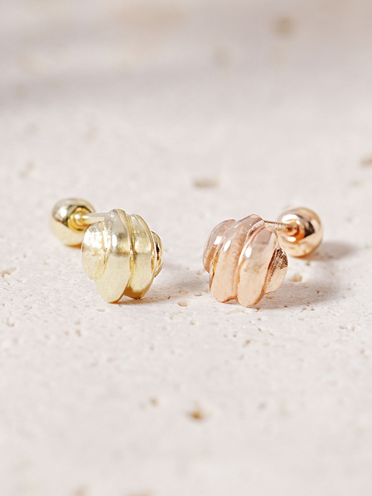 미니멀피어싱(MINIMALPIERCING) 14K 러블리 볼륨 피어싱 귀걸이