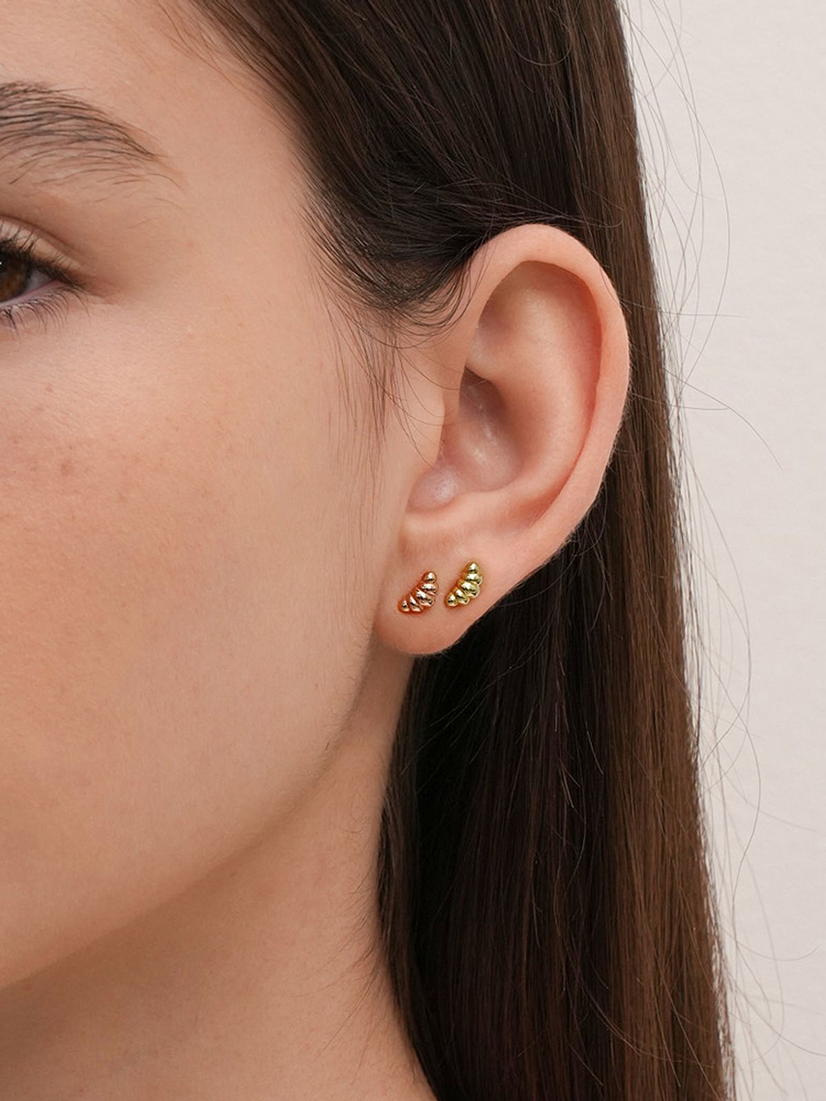 미니멀피어싱(MINIMALPIERCING) 14K 러블리 볼륨 피어싱 귀걸이
