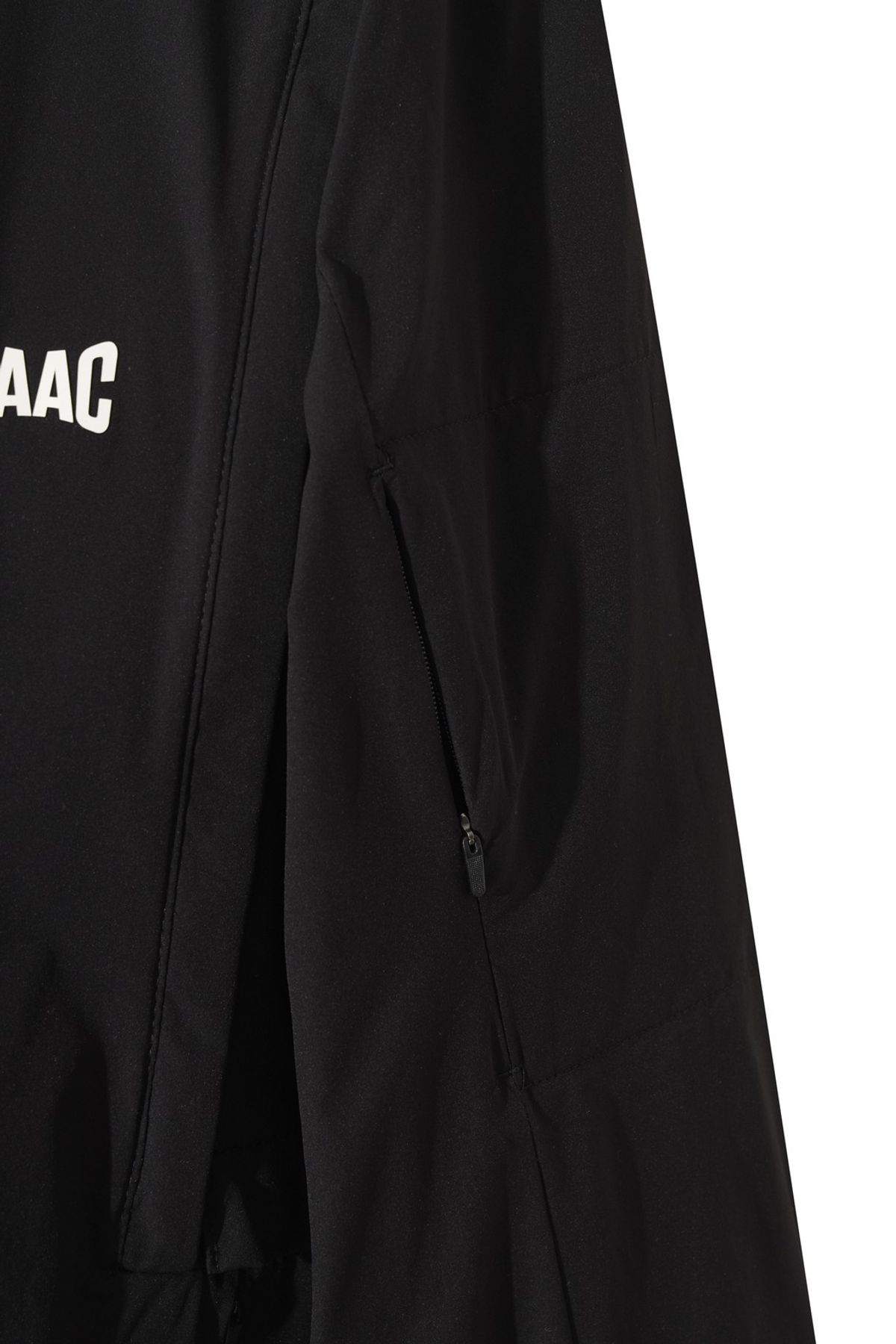 왁(WAAC) Men Sleeves Detachable Full Zip Windbreaker WMUAA25603BKX