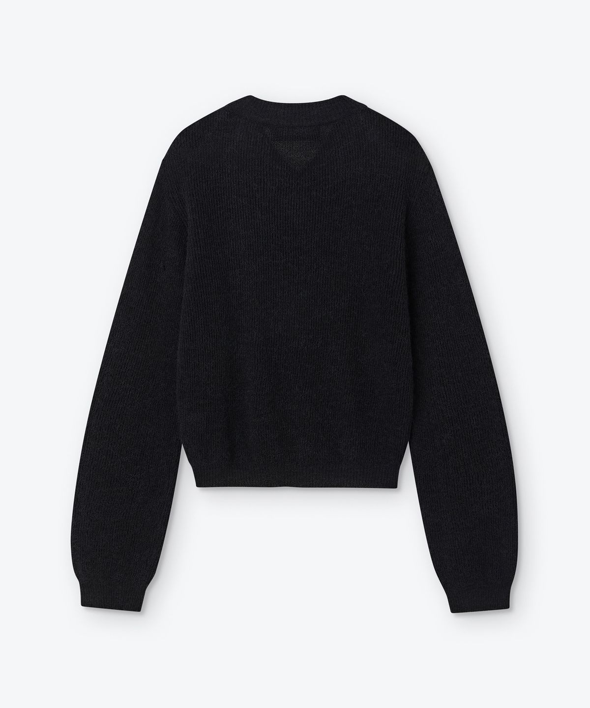 웨스켄(WESKEN) HAIRY WOOL KNIT (BLACK)