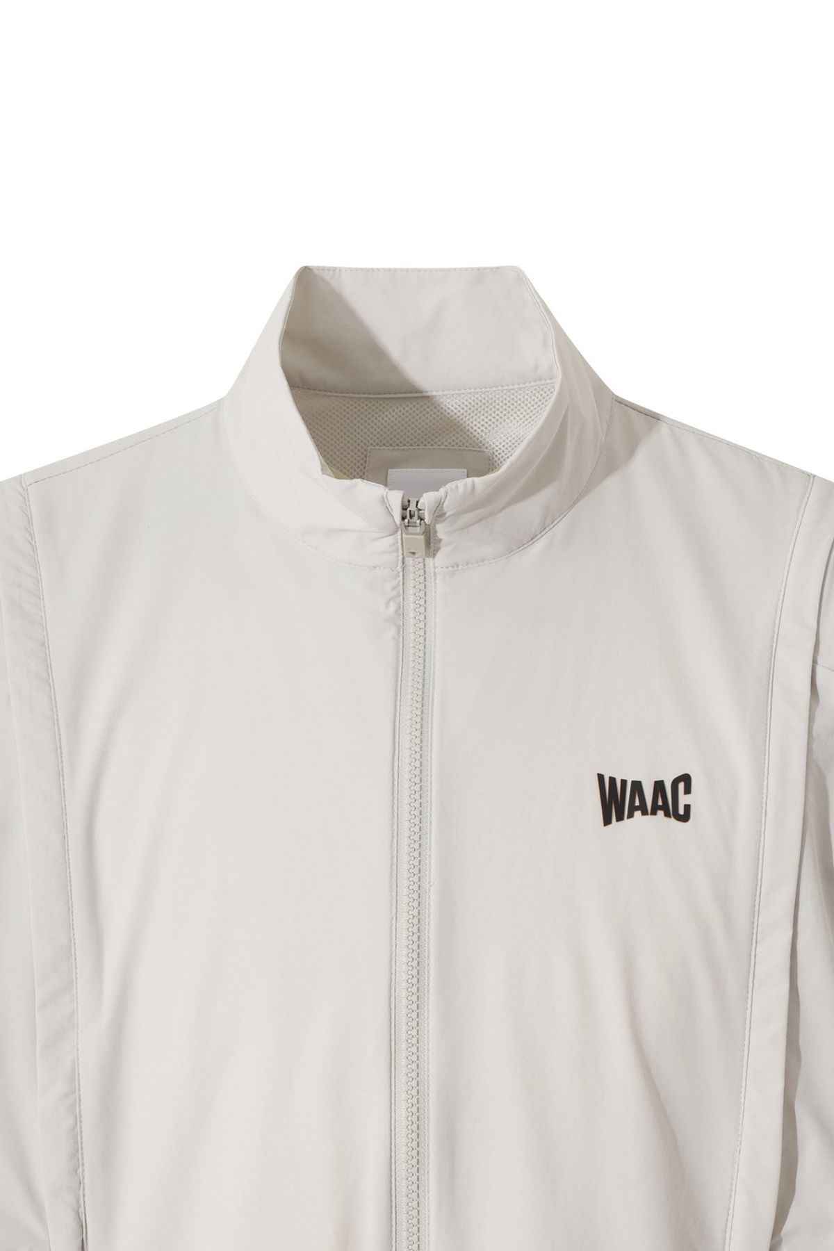 왁(WAAC) Men Sleeves Detachable Full Zip Windbreaker WMUAA25603IVX