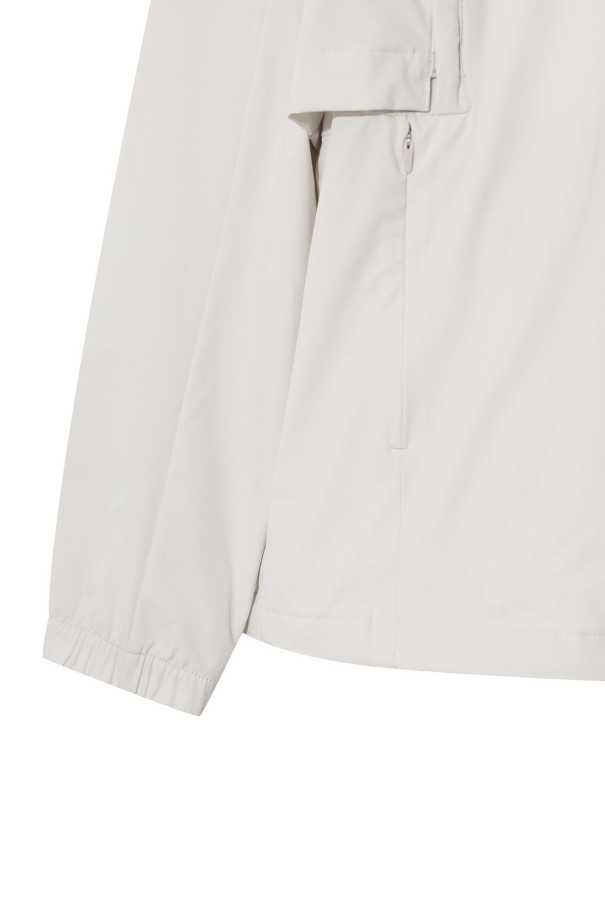 왁(WAAC) Men Sleeves Detachable Full Zip Windbreaker WMUAA25603IVX