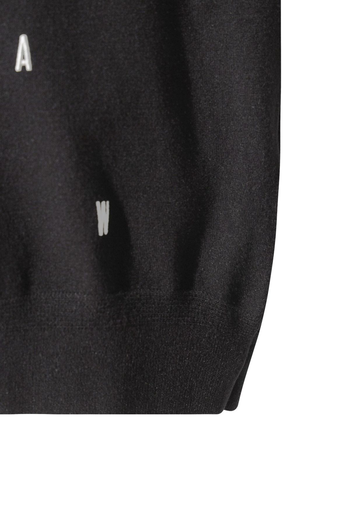 왁(WAAC) Men Embrodiery Allover Sweater WMWAA25603BKX