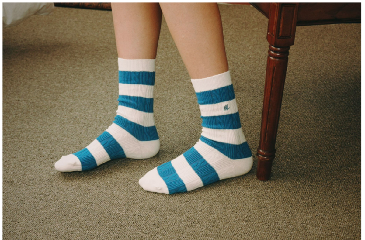 문워크(MOONWALK) Moonwalk Two Tone - Ivory/Blue