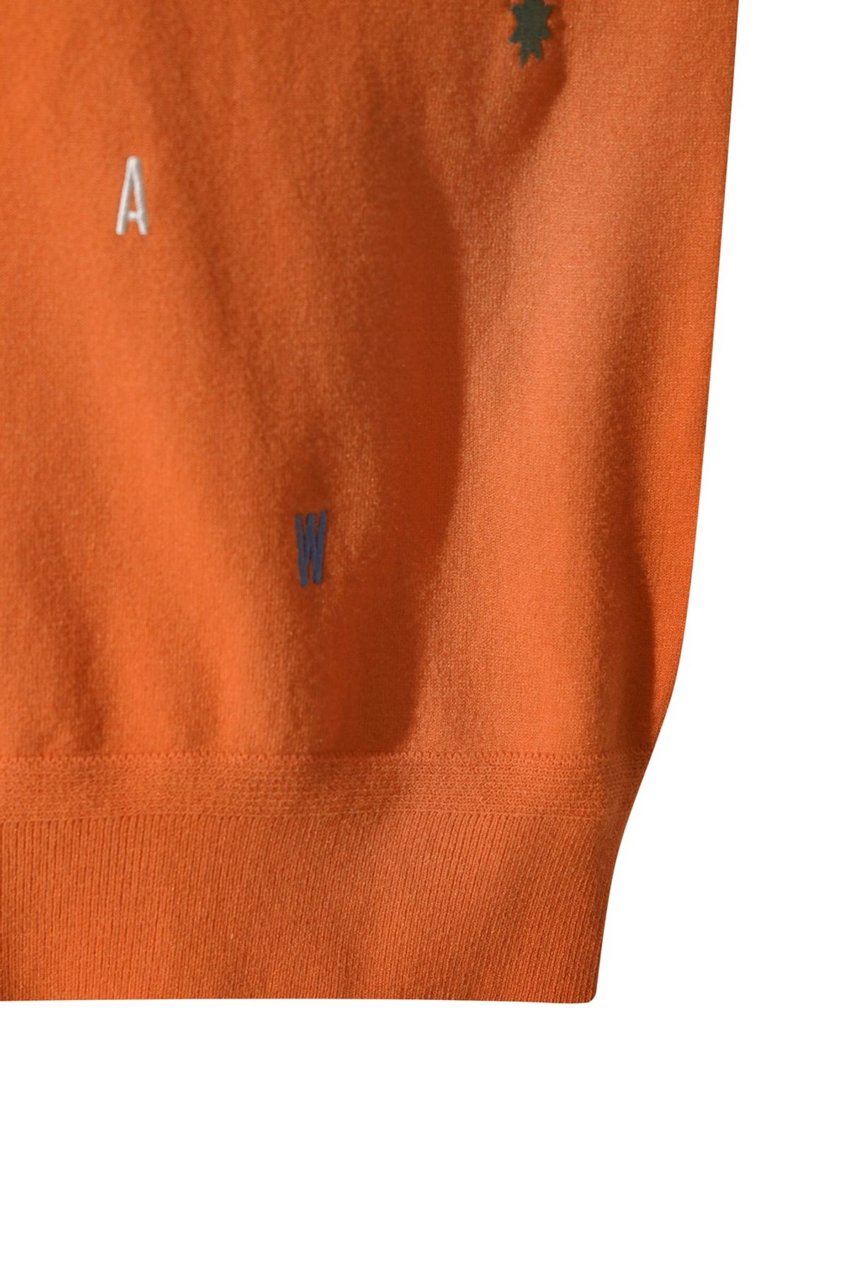 왁(WAAC) Men Embrodiery Allover Sweater WMWAA25603ORX