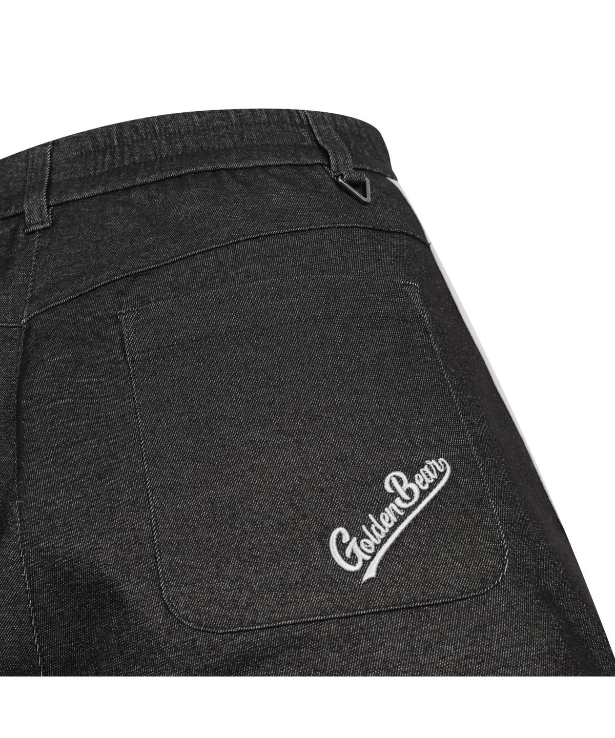 골든베어(GOLDEN BEAR) (W) Loose Fit Denim Like Pants G5PAW25751BKX