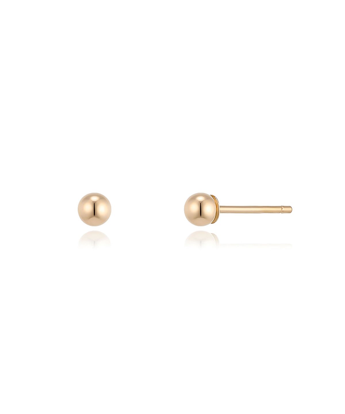 로이드(LLOYD) 3~8mm 베이직 민볼 14K 골드 귀걸이 (6종 택1) LPFP3A03G