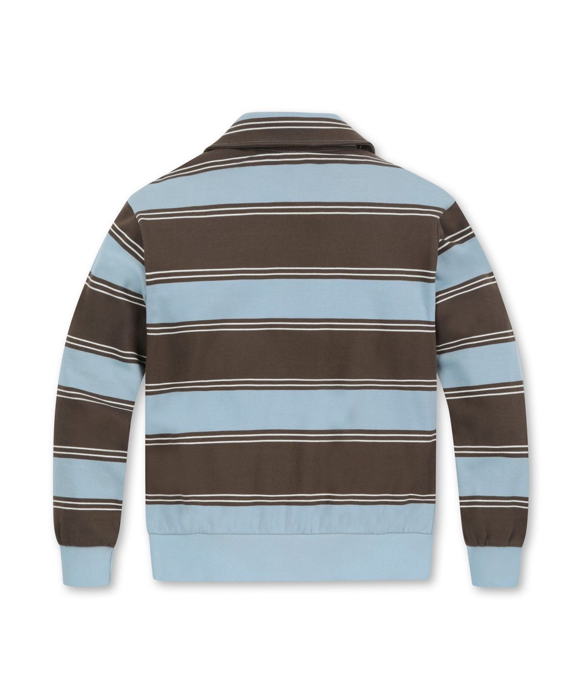 골든베어(GOLDEN BEAR) (W) Stripe Half Zip-up T-shirt G5TAW25722BUX