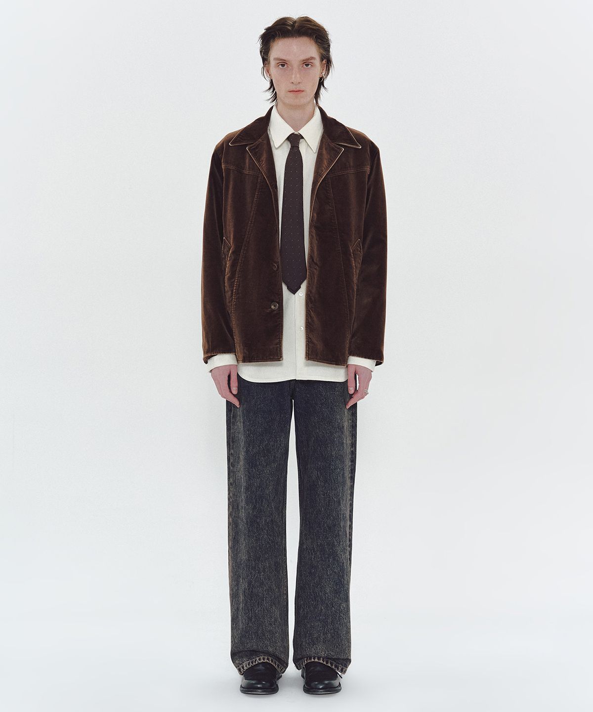 엠엠아이씨(MMIC) BOULEVARD COAT (BROWN)