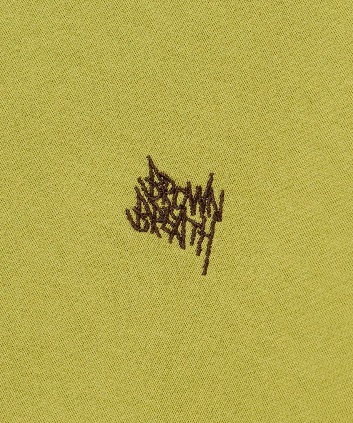 브라운브레스(BROWNBREATH) WAITING TAG V2 HOODIE - MUSTARD
