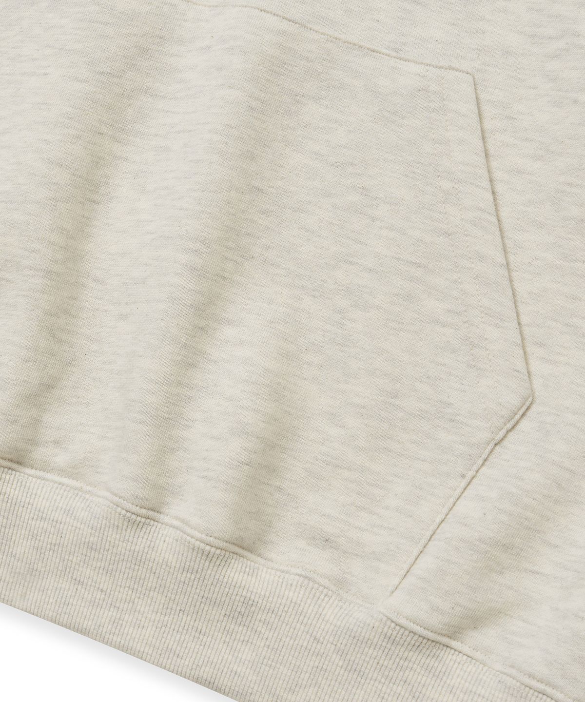 브라운브레스(BROWNBREATH) WAITING TAG V2 HOODIE - OATMEAL