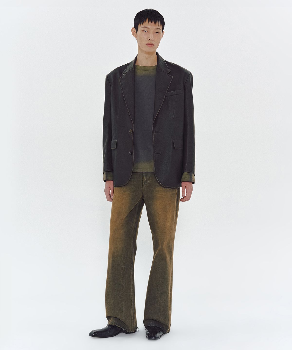 엠엠아이씨(MMIC) BOHÈME BLAZER (DARK BROWN)