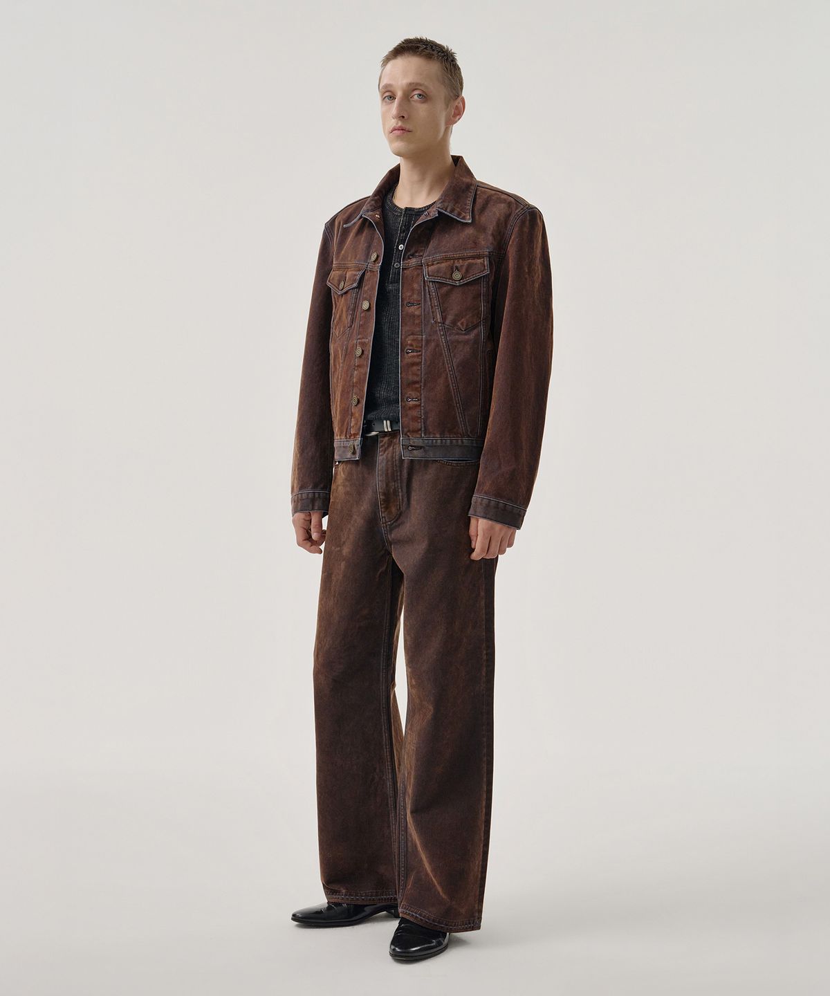 엠엠아이씨(MMIC) SAINT JACKET (VINTAGE BROWN)