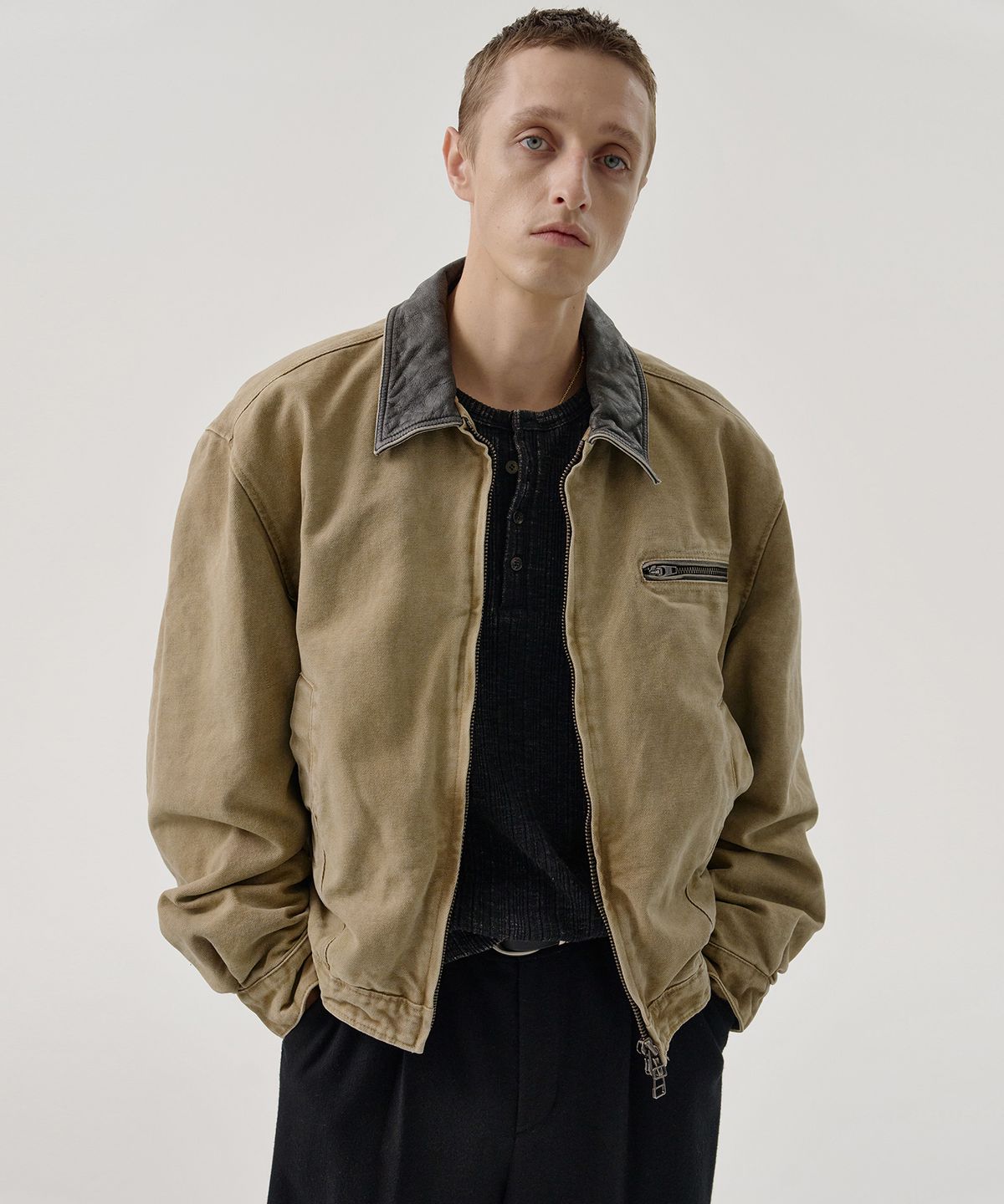 엠엠아이씨(MMIC) PIERRE JACKET (BEIGE)