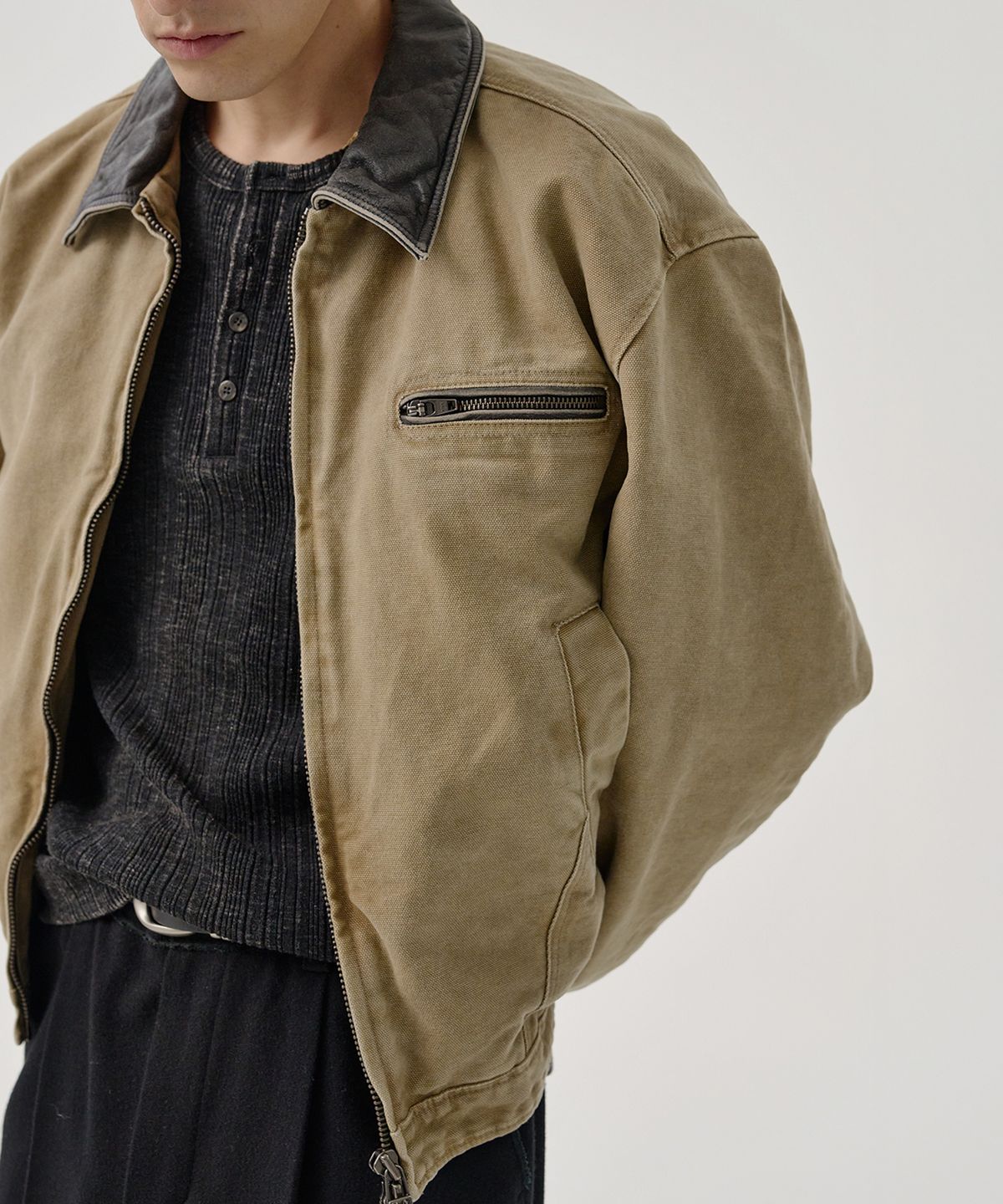 엠엠아이씨(MMIC) PIERRE JACKET (BEIGE)