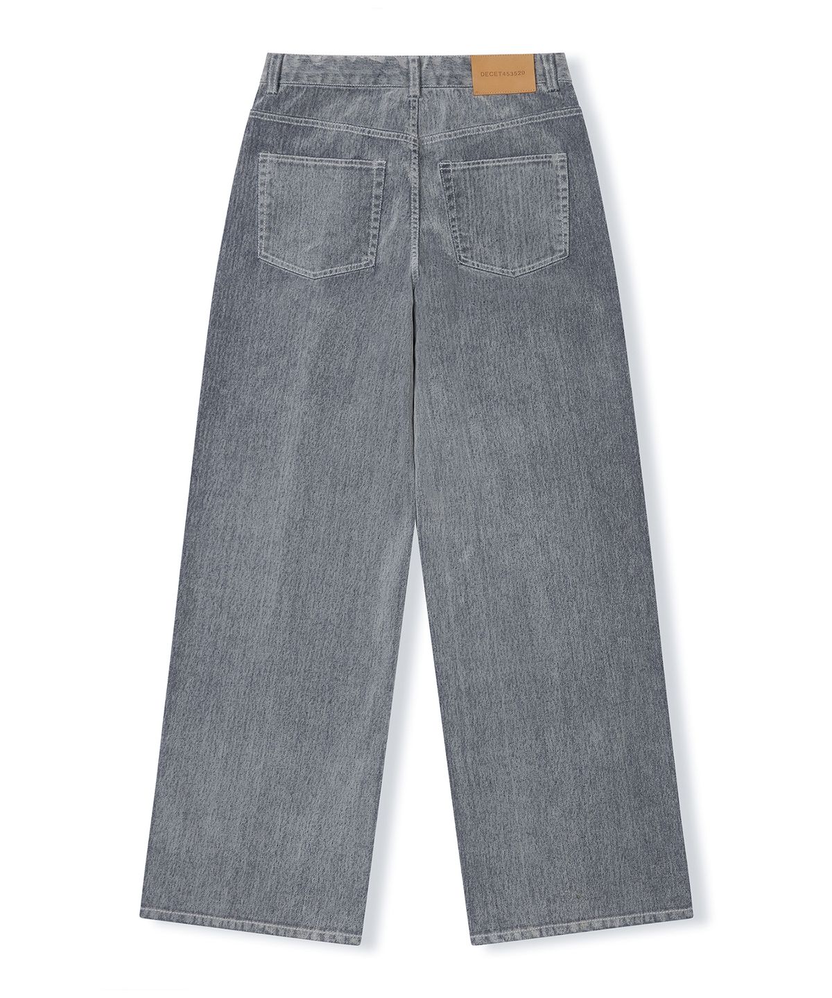 데케트 우먼(DECET WOMEN) [벨벳데님]Velvet Wide Jeans DCWPT018FOGBLUE