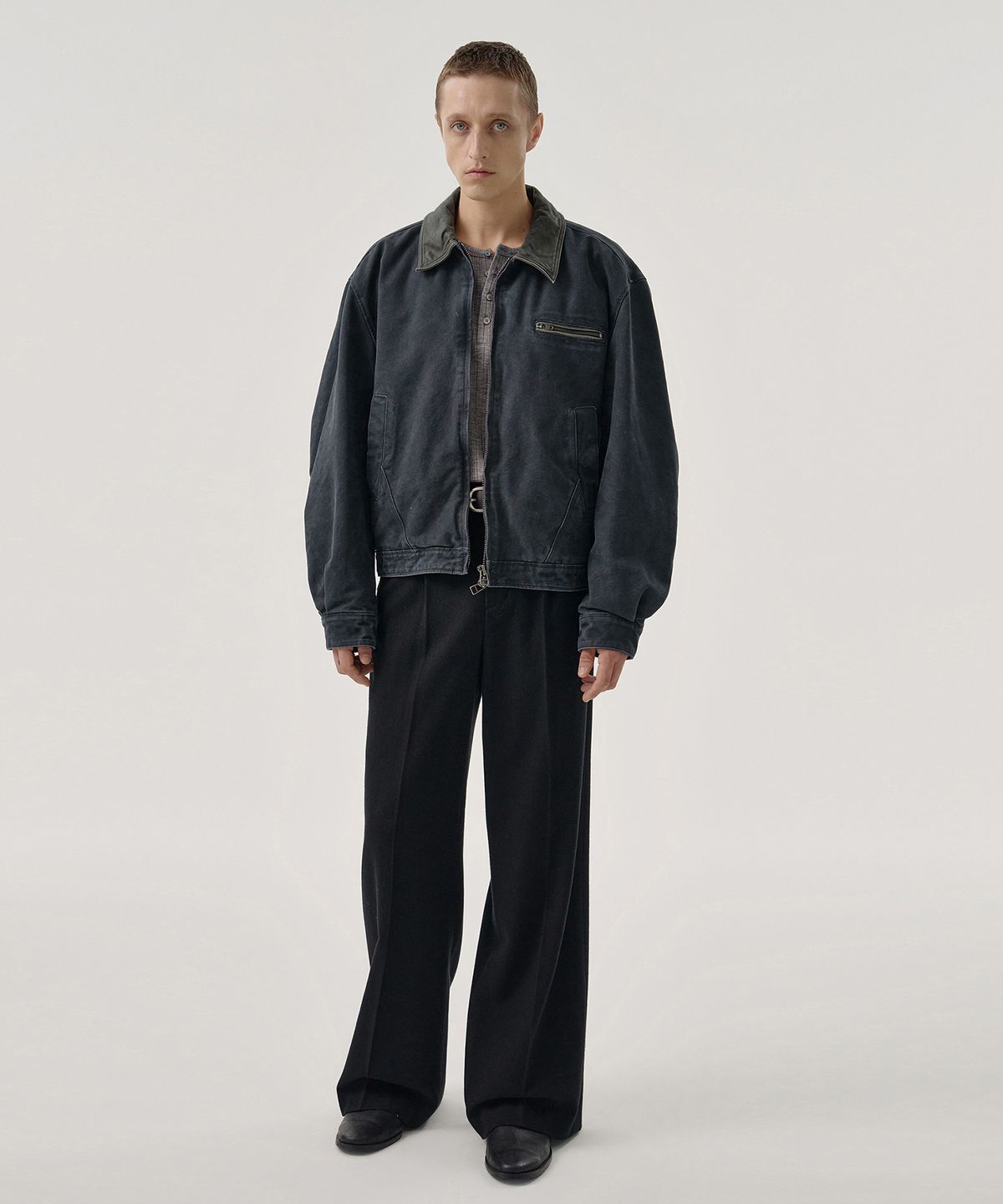 엠엠아이씨(MMIC) PIERRE JACKET (NAVY)