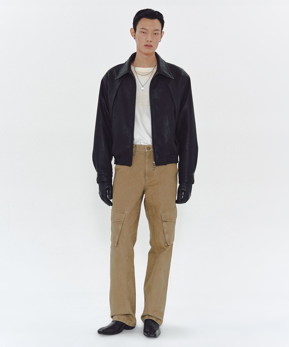 엠엠아이씨(MMIC) RIVE GAUCHE BLOUSON (BLACK)