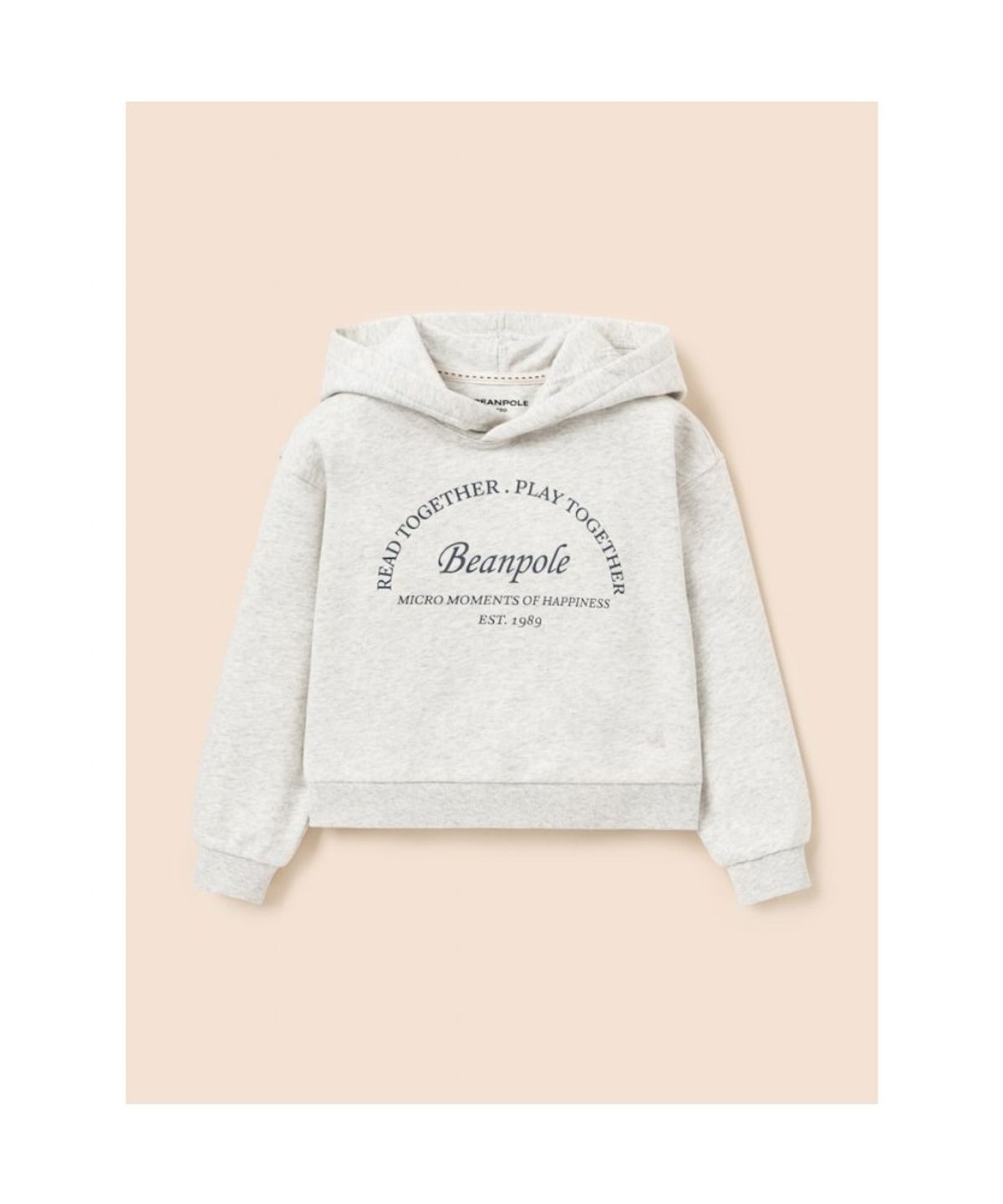 빈폴 키즈(BEANPOLE KIDS) 여아 후드 스웨트 셔츠  베이지 (BI5841G05A)