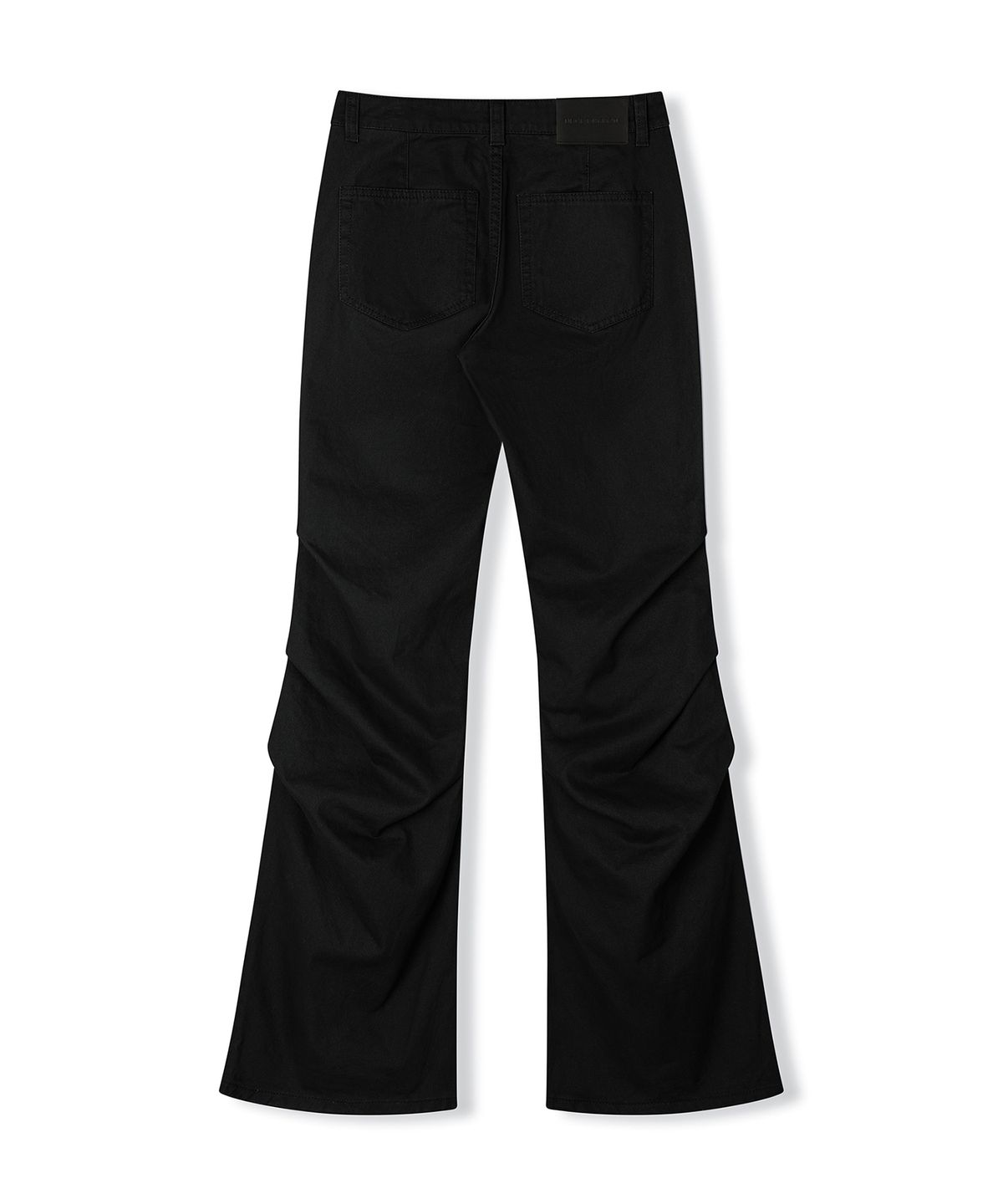 데케트 우먼(DECET WOMEN) Flared Shirring Pants DCWPT017BLACK