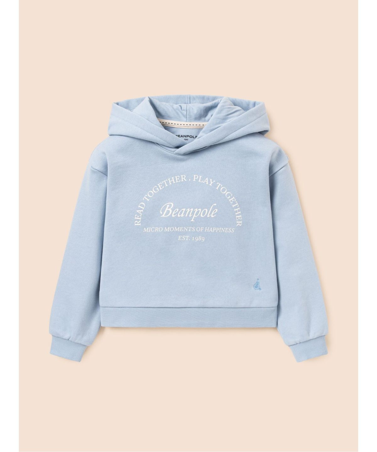 빈폴 키즈(BEANPOLE KIDS) 여아 후드 스웨트 셔츠  스카이 블루 (BI5841G05Q)