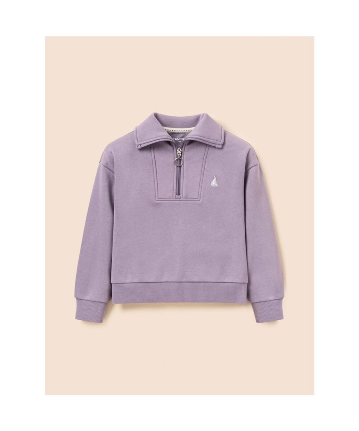 빈폴 키즈(BEANPOLE KIDS) 여아 반집업 상하 세트  라이트 퍼플 (BI5841G06V)
